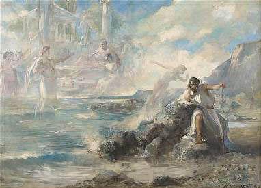 Nicolae Vermont Visul lui Ulise Spain oil painting art
